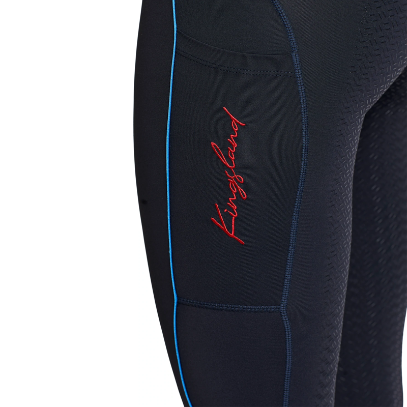 Kingsland KLkarina W F-Tec K-Grip Comp Tights - Navy-2